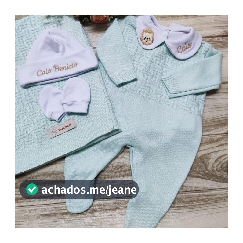 saida maternidade personalizada menino  menina safari 5 peças