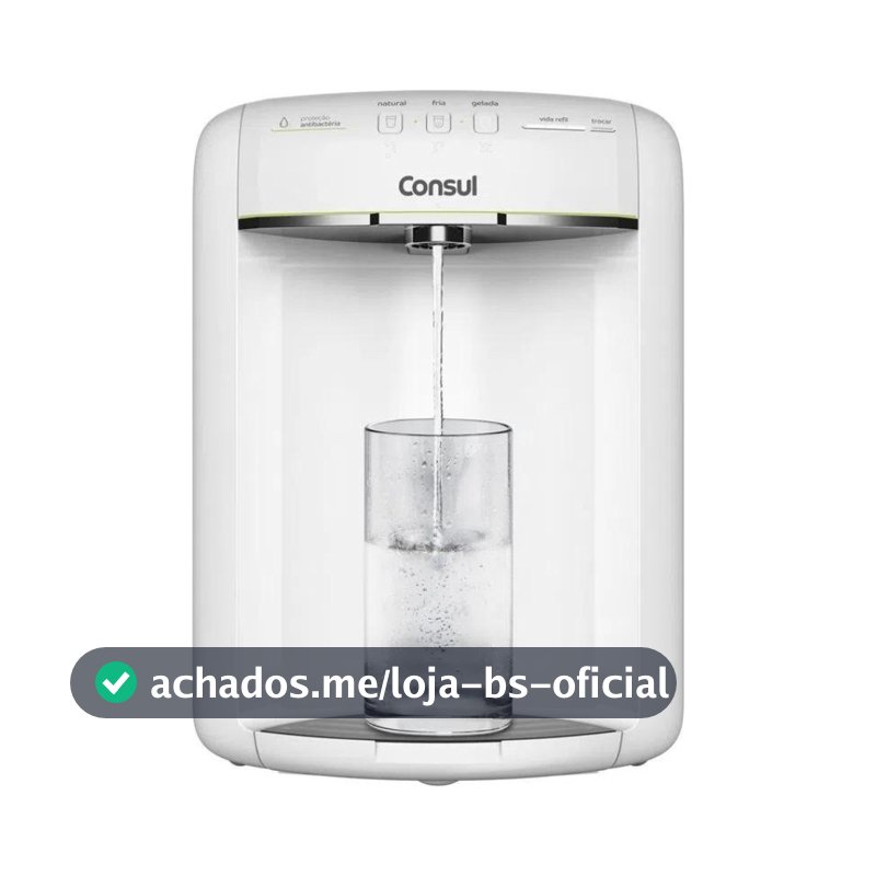 Purificador de Água Consul Alta capacidade de Refrigeração CPB36AB Branco