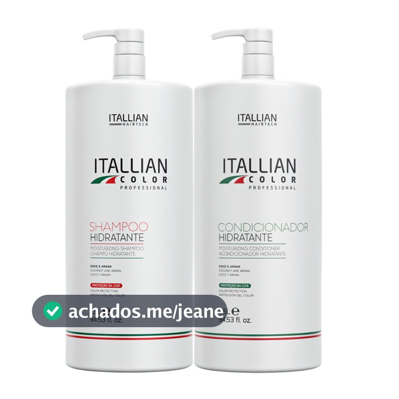 Kit Shampoo E Condicionador De  2,5 Lts Itallian Color