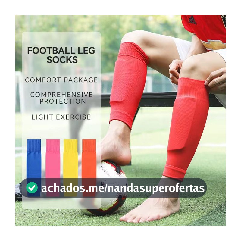CANELITO Meia De Proteção Para Perna/Football Suporte Para Panturrilha Profissional Unisex