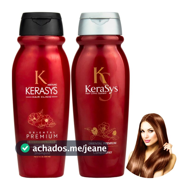 Kit Shampoo E Condicionador Kerasys Red Camellia Oil