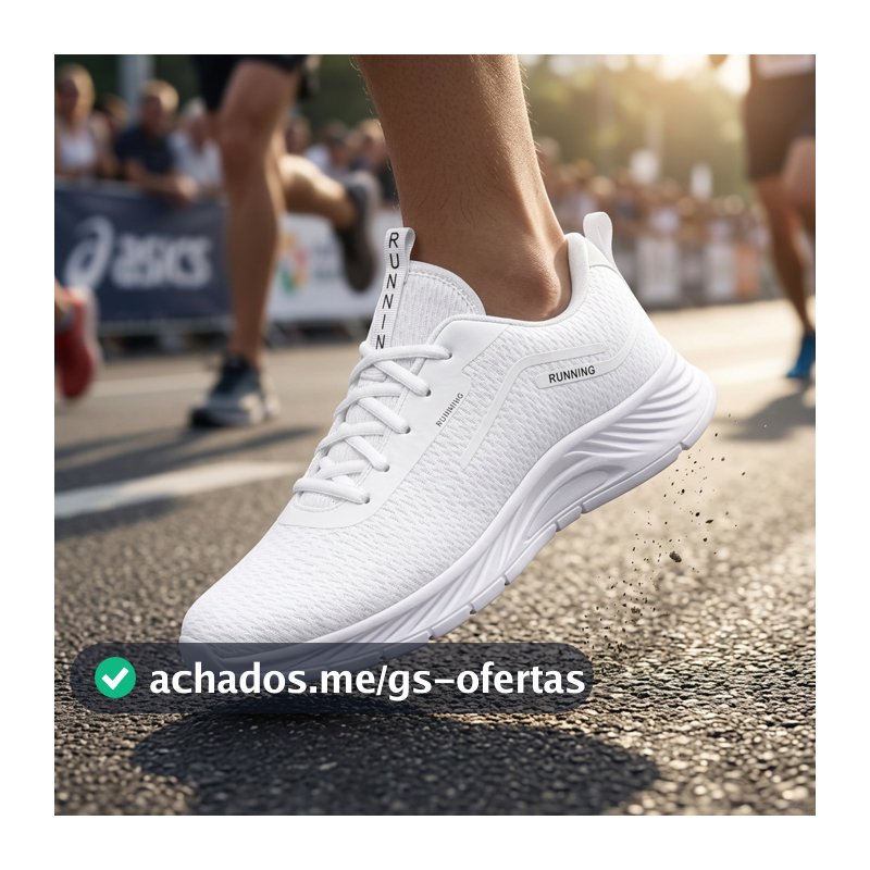 Tênis Esportivo Leve Macio Confortável Tênis Branco Esportivo Caminhada Corrida Academia Fitness