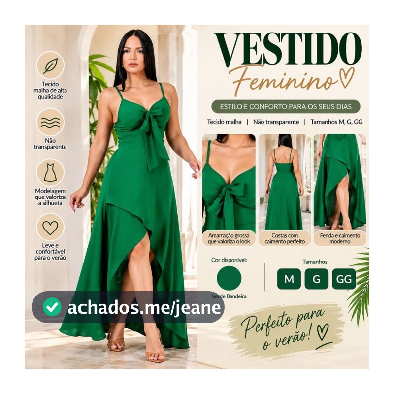 vestido feminino longo elegamte verão tecido vescolinho alça regulável