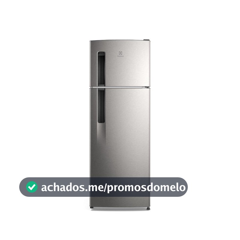 Geladeira Electrolux Frost Free 320L Duplex Inox Look (TF38S)