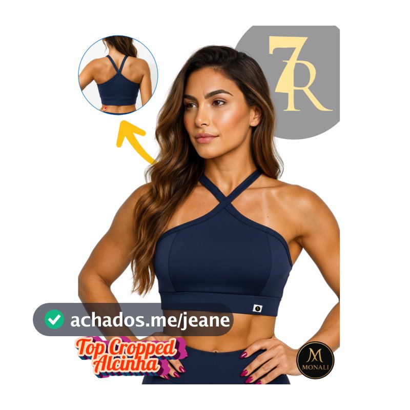Top Cropped Feminino Alça Cruzada Fitness Suplex Power Zero Transparência Para Academia e Dia a Dia