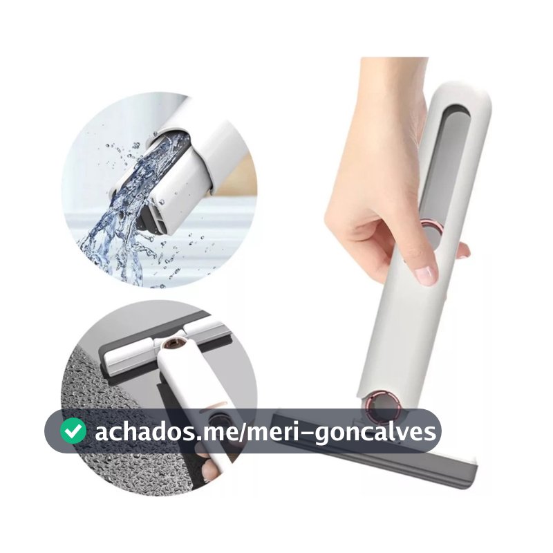 Mini Mop Rodo Esfregão Portátil Dobrável De Limpeza Multiuso Esfregão Portátil Rodo de Pia