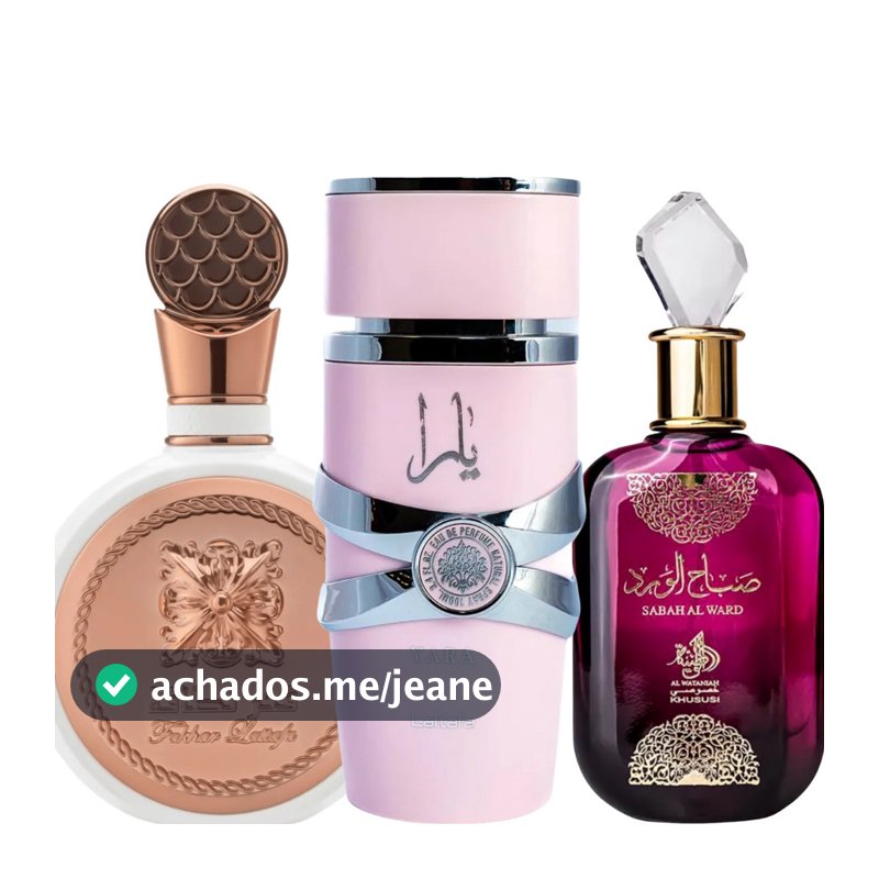 Perfume Árabe Feminino Importado 60ml Eau de Parfum Alta Fixação Doce Marcante