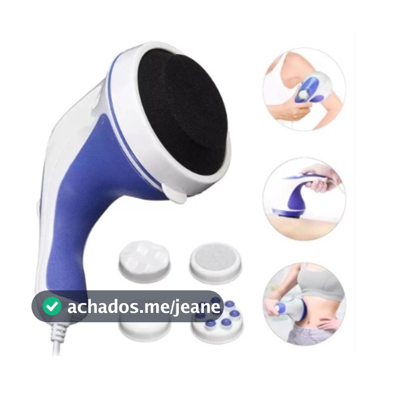 Drenagem Linfática Massageador Orbital Spin Relax Premium. Envio Imediato.