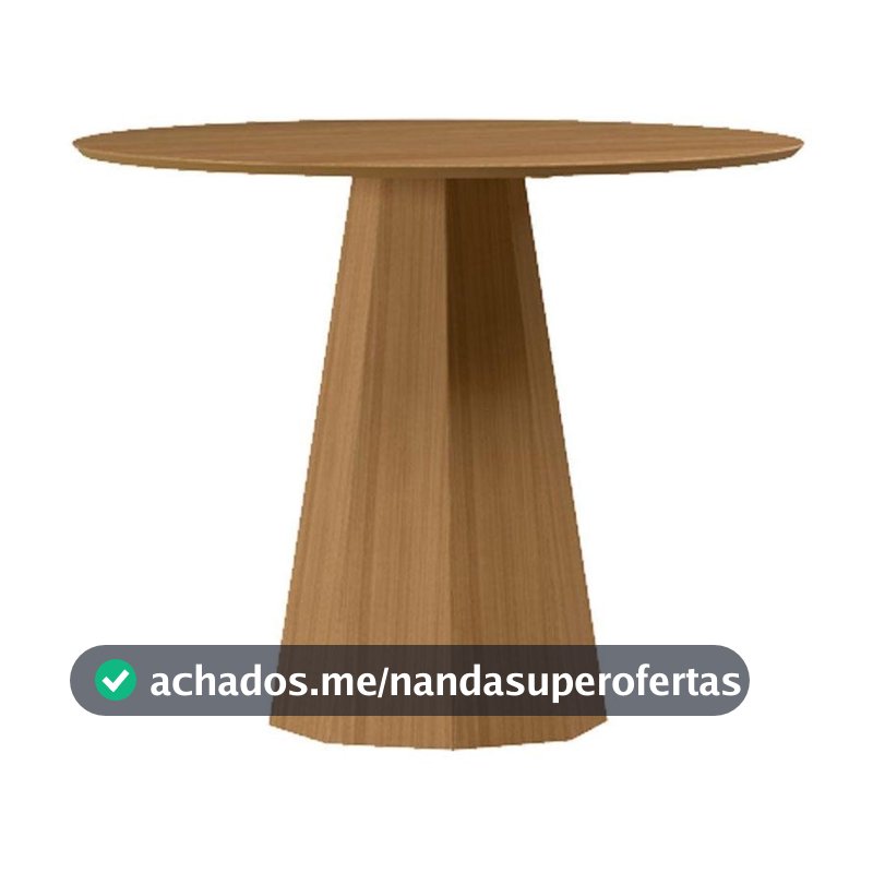 Mesa de Jantar 100x100 cm Isis Sem Vidro Ype - New Ceval