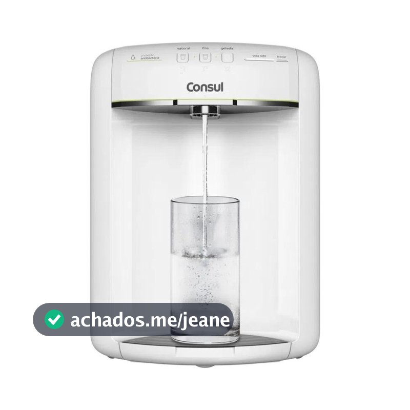Purificador de Água Consul Alta capacidade de Refrigeração CPB36AB Branco