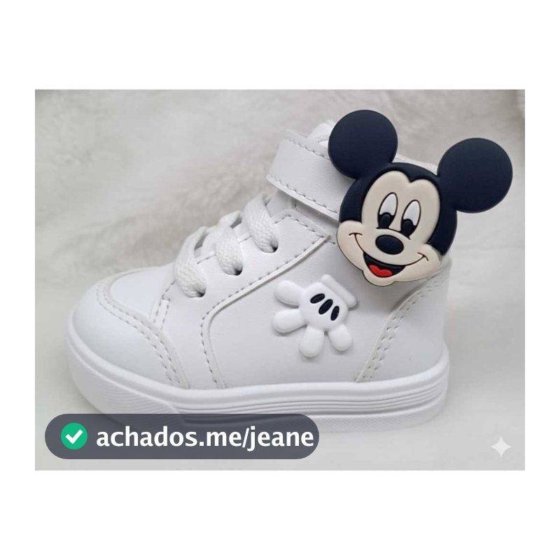 TENIS INFANTIL  CANO ALTO MASCULINO - INFANTIL SOLA PVC ANTI DERRAPANTE