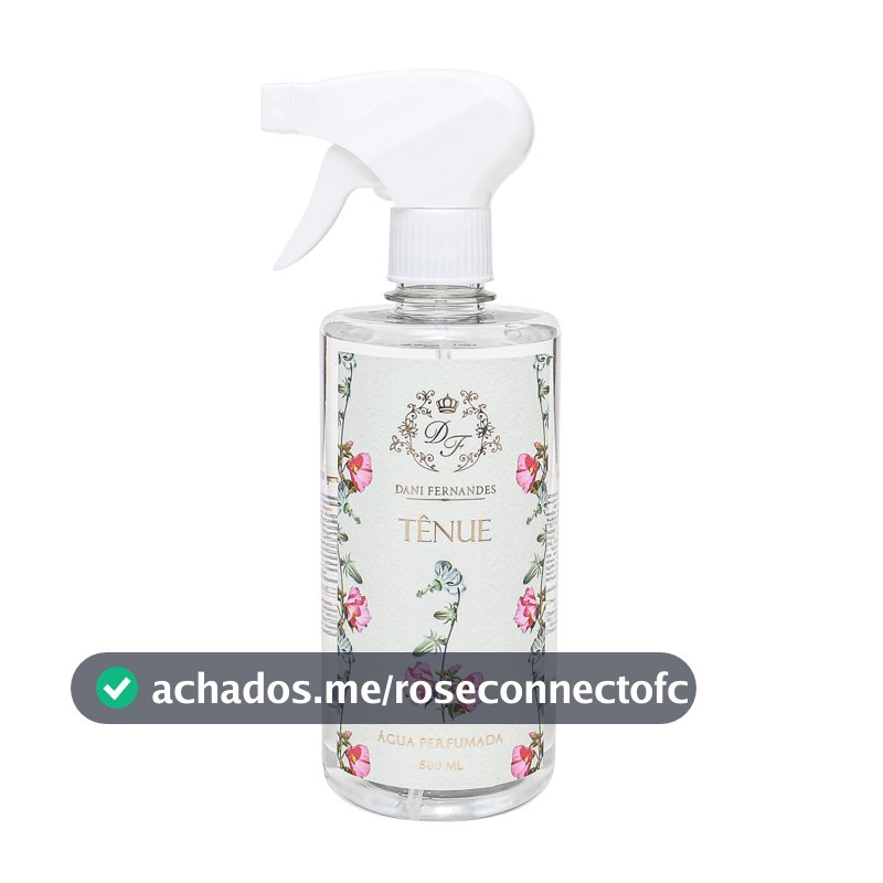 Água Perfumada Tênue 500ml Para Roupas Dani Fernandes