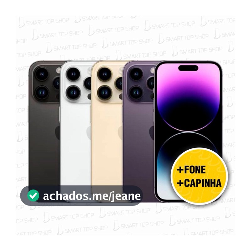 Celular IPhone 14, Pro e 14 pro Max 128gb e 256gb VITRINE