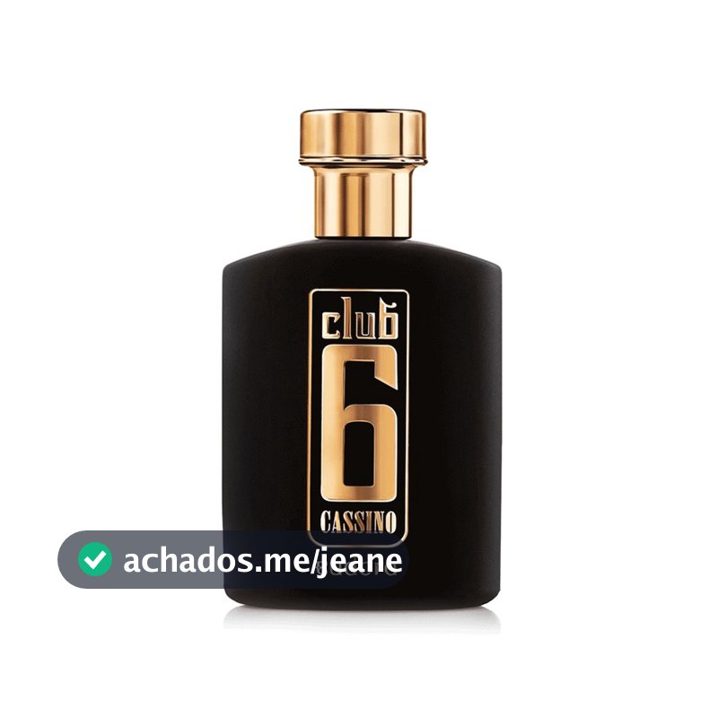 Eudora Club 6 Cassino Desodorante Colônia 95ml