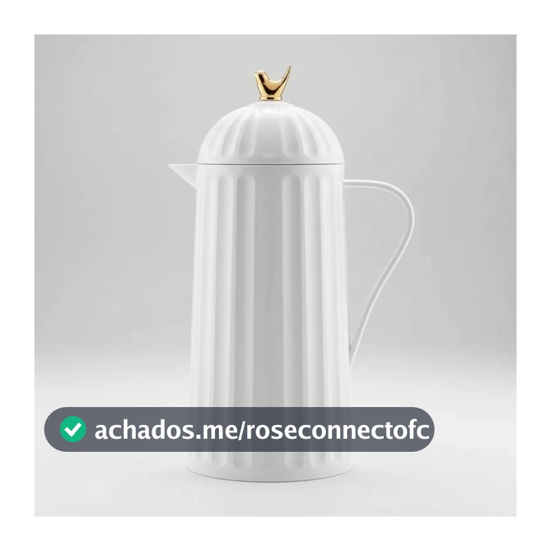 Garrafa Térmica 1L Wolff Bird para Café Chá Água Quente e Fria Tampa Rosca