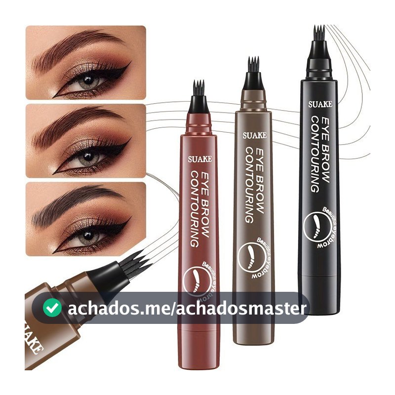 Lápis De Sobrancelha Líquido À Prova D'água, De Longa Duração , Definição Natural , Maquiagem Acessível