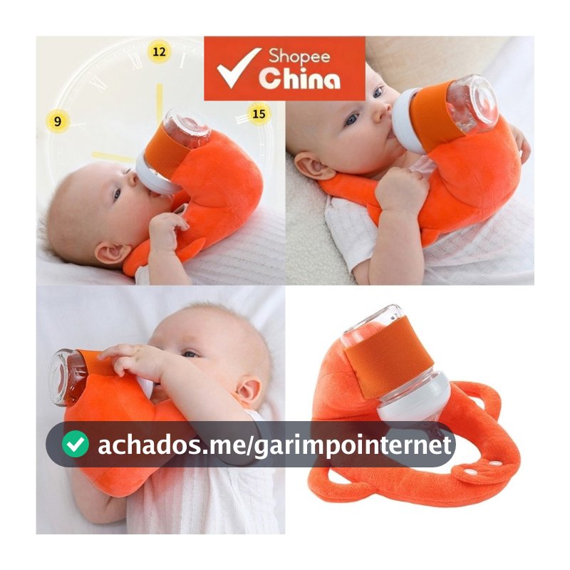 Suporte para Mamadeira para Almofada de Amamentação Autoalimentação Cus 3504 TO61