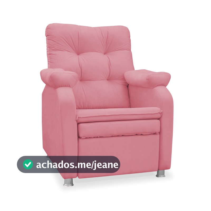 Poltrona para Extensão de Cílios Reclinável - Poltrona para Estética - Poltrona do Papai com Limpa Estofados