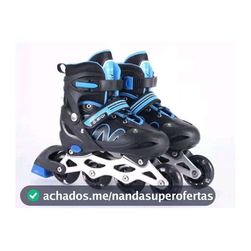 Patins Roller Inline Infantil Ajustável Varia cor Com Luz De LedProfissional Promoção