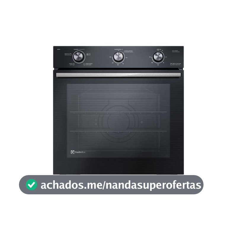 Forno de Embutir Elétrico Electrolux 80L Efficient com PerfectCook (OE8EL)