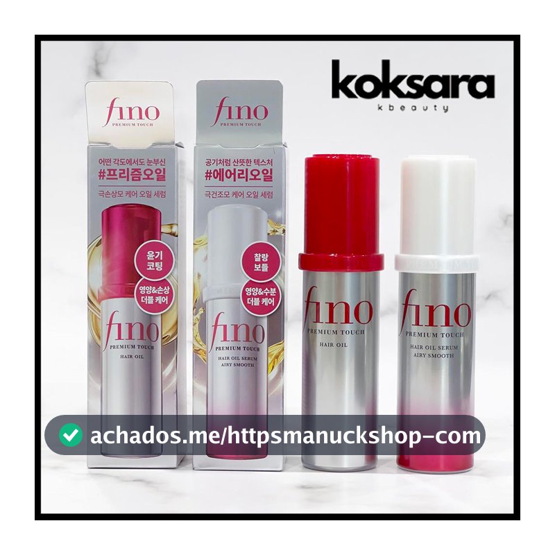 Fino Premium Touch Hair Oil 70ml, Oil Serum Airy Smooth 70ml