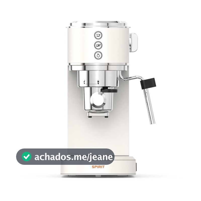 Cafeteira Espresso 3 em 1 Spirit 19BAR 1350W Branco SCE1 110V
