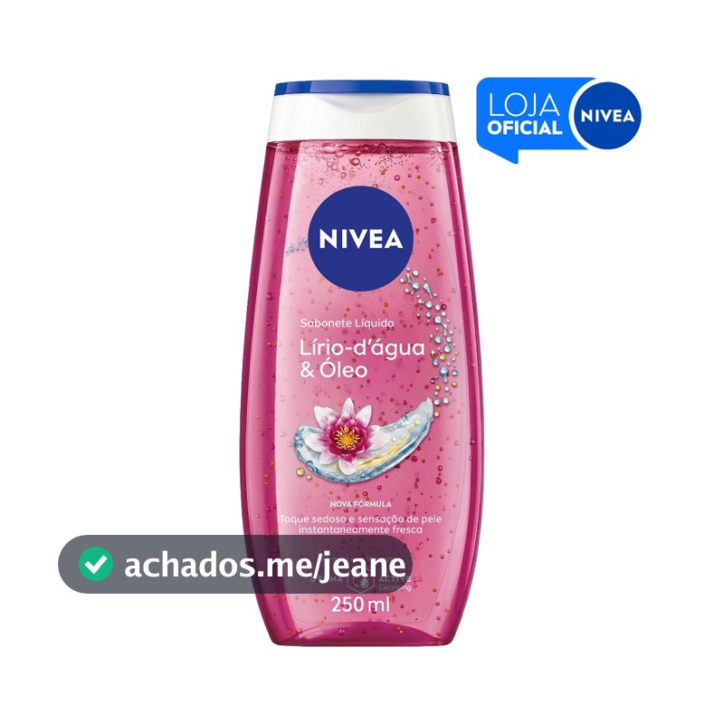 NIVEA Sabonete Líquido Waterlily & Oil 250ml