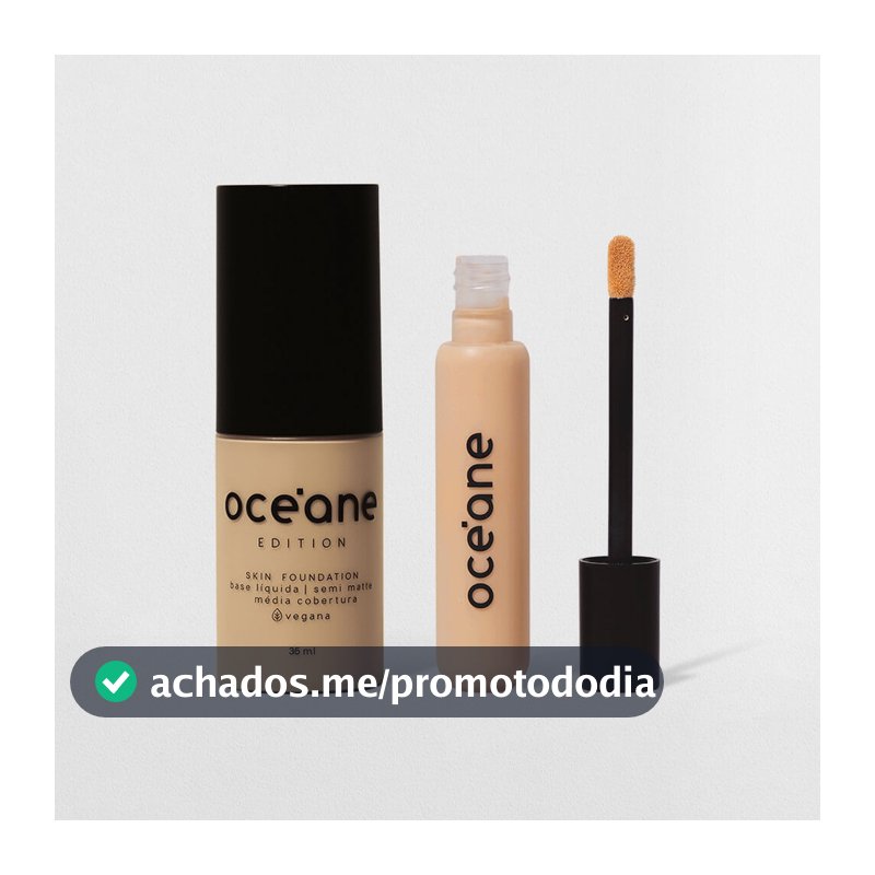 Kit Base Líquida 210l Corretivo + Líquido Fair Océane Edition (2 Produtos)
