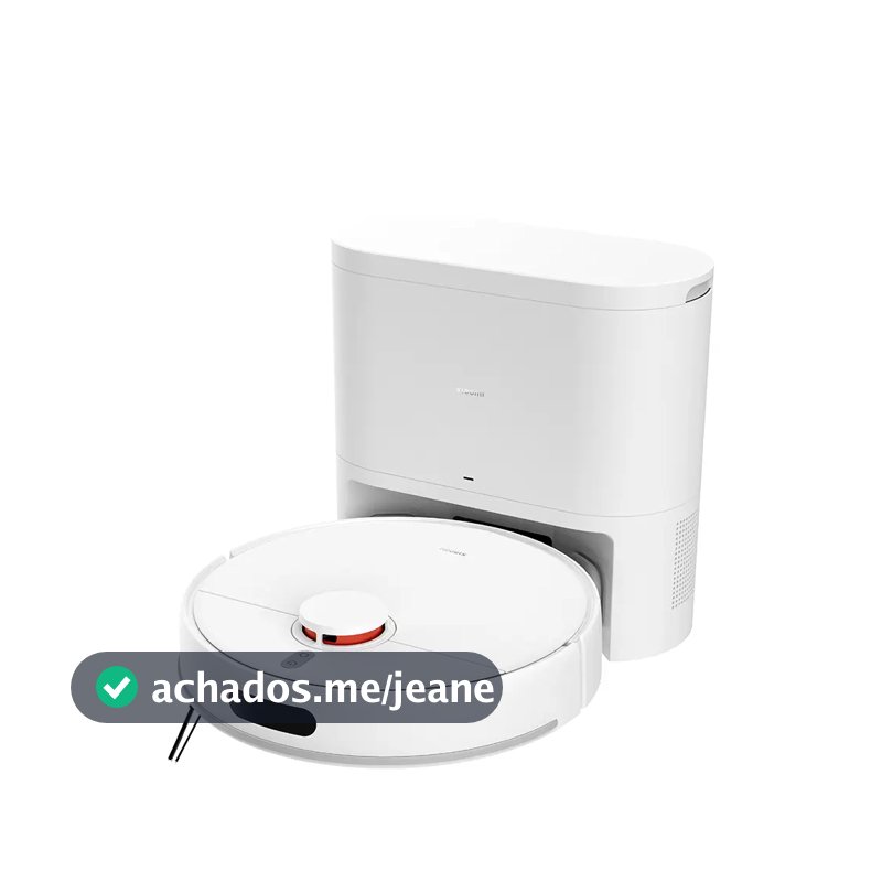 Robo Aspirador Xiaomi H40 10000pa Lançamento Branco - C/ Base de Autolimpeza