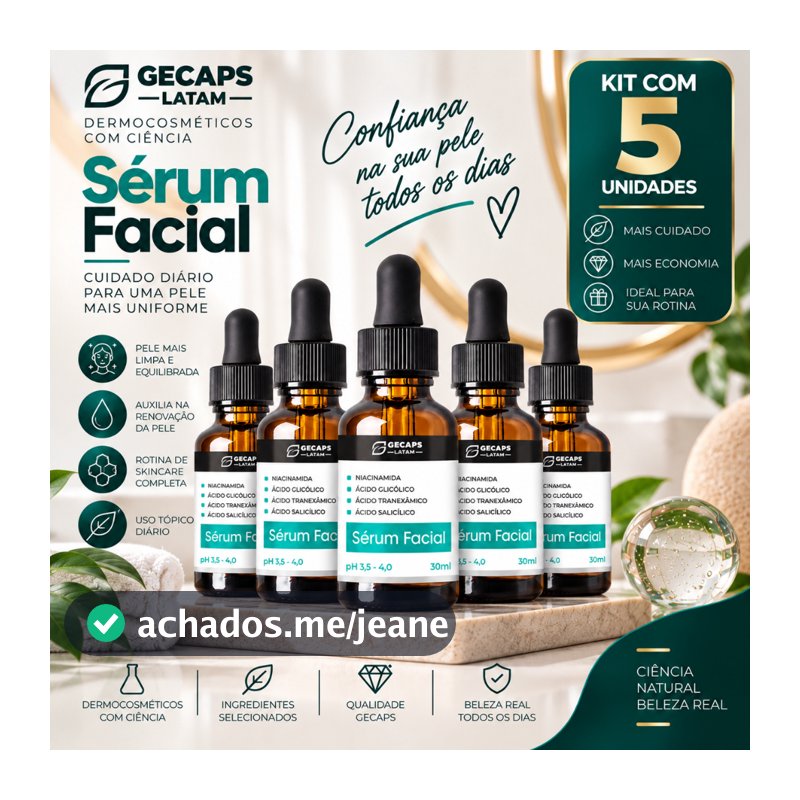 Kit 2x  Sérum Clareador vittage 30ml