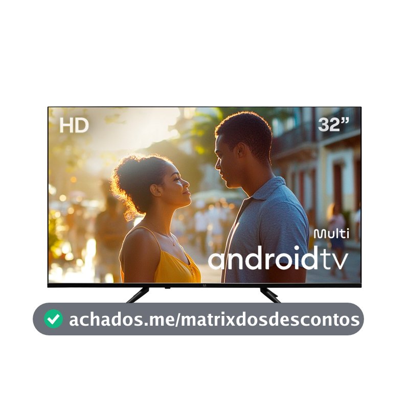 Smart TV DLED 32 HD Multi Android 11 3HDMI 2USB Bluetooth - TL062M