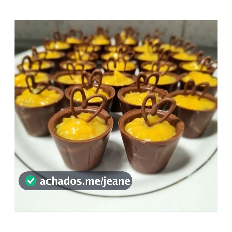 50/100 copinhos REDONDO de chocolate para doces finos e aniversário