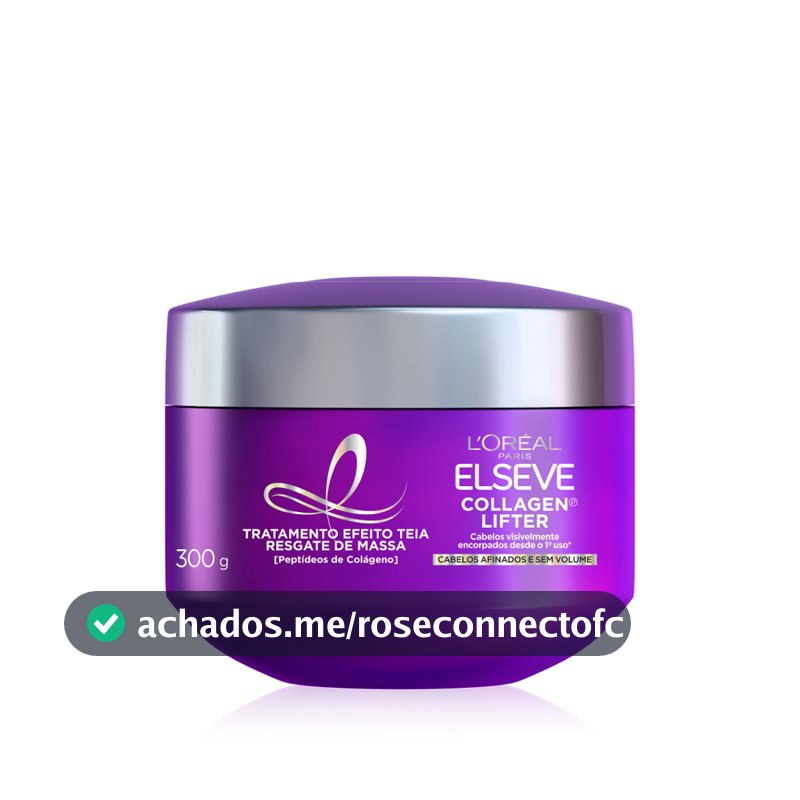 Tratamento Efeito Teia Resgate de Massa  L'Oréal Paris Elseve Collagen® Lifter 300g