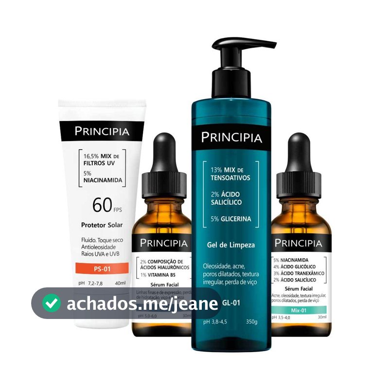 Principia Kit Anti-acne essencial