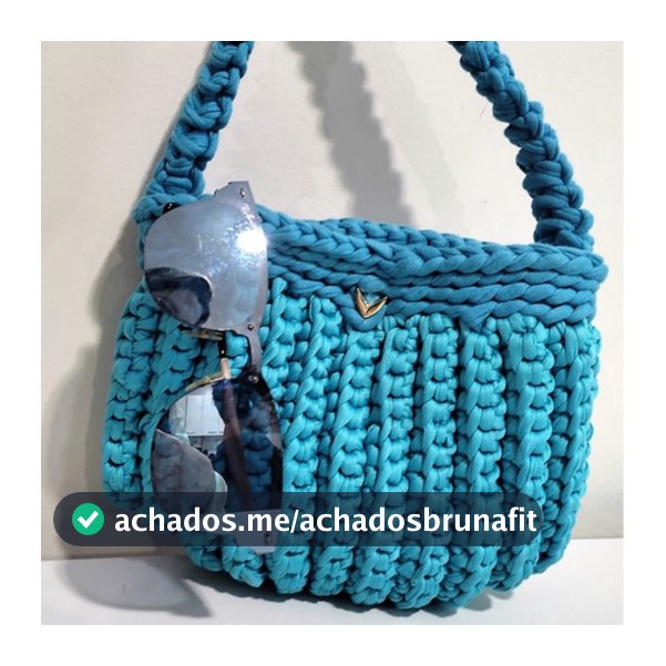 Bolsa de Crochê feminina/ Bolsa de fio de malha/ Clutch de crochê/ Bolsa passeio/Moda feminina/Bolsa feito a Mão