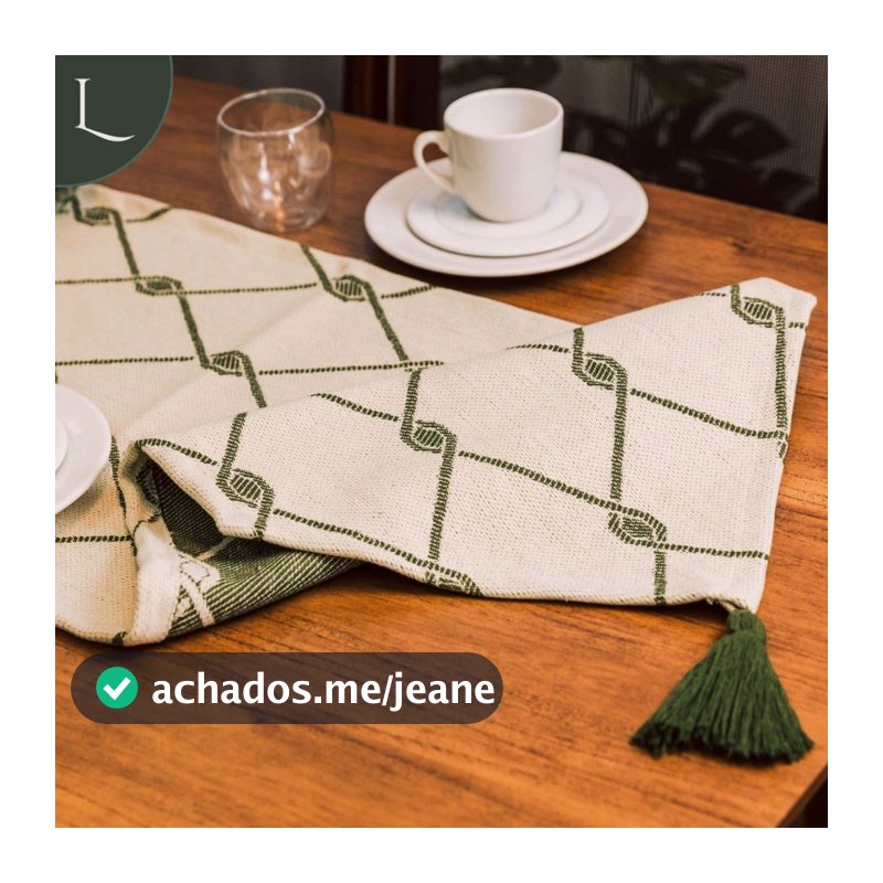 Caminho de Mesa Luxo Celestial Tear Artesanal Boho Decorativo Casamento Várias Cores 40x140 40x220