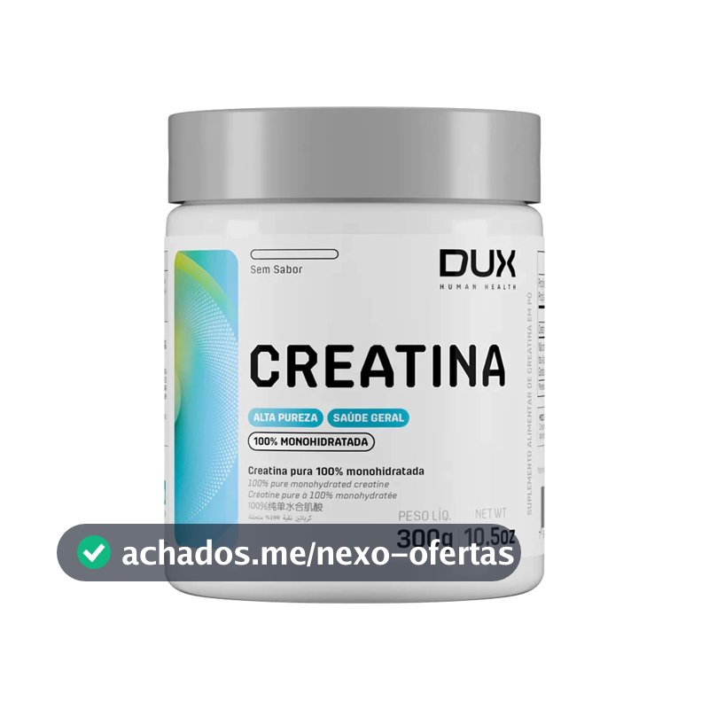 Envio Imediato - Creatina Dux n Monohidratada 300g - 100% ORIGINAL