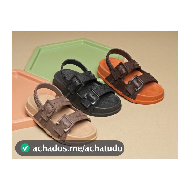 Sandália Infantil Mini Melissa Papete Baby com Fivela | Confortável Premium | 19 ao 26