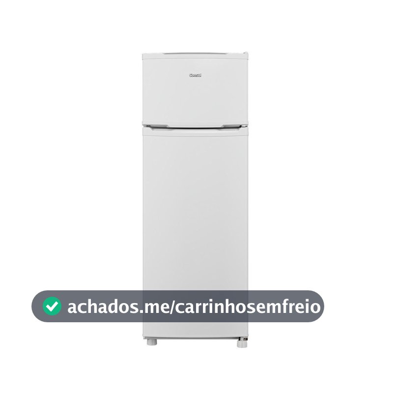 Geladeira Consul 332 Litros Cycle Defrost Duplex Com Prateleiras Removíveis Branca CRD37MB 127V