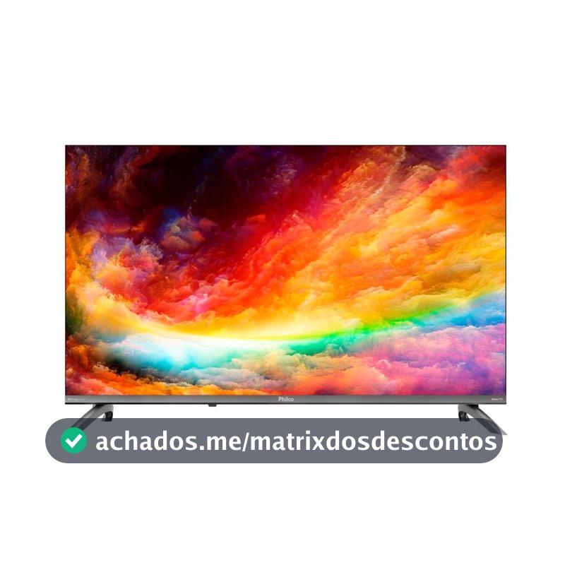 Smart TV 32" Philco Roku TV Dolby Audio HDR10 P32CRB