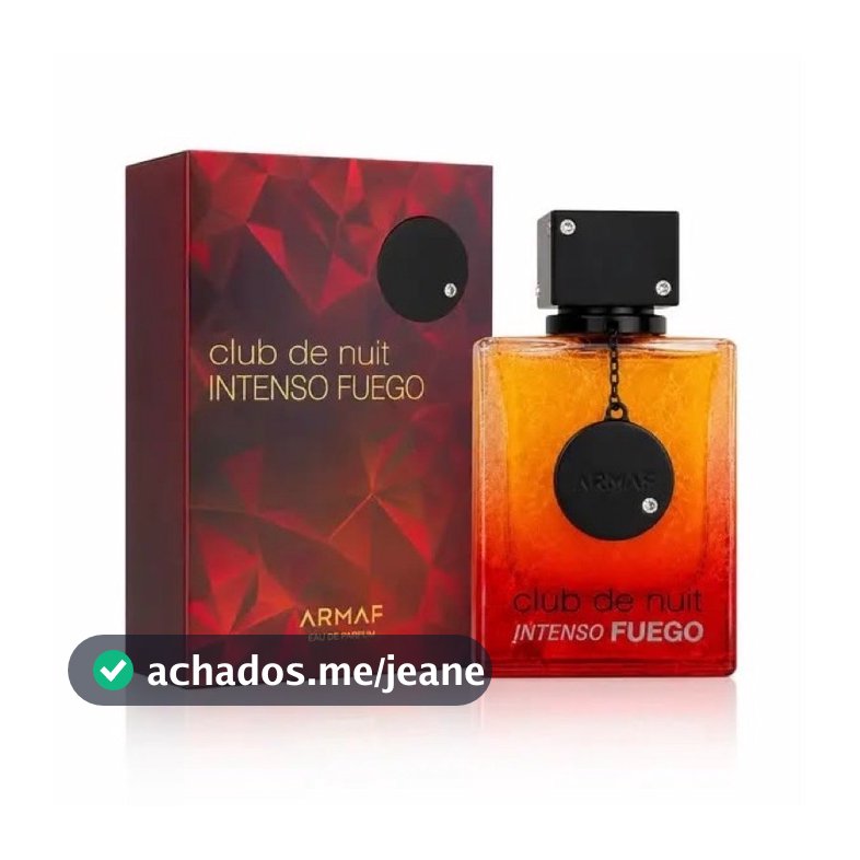 Perfume Armaf Club de Nuit Intenso Fuego Masculino Eau de Toilette 105ml Original