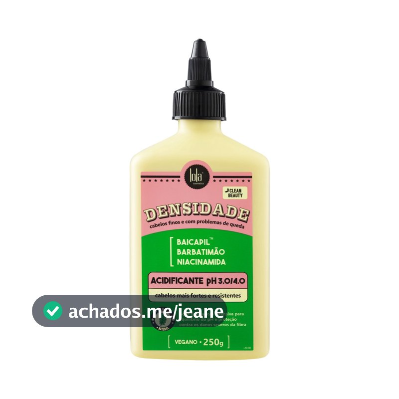 Acidificante Lola Cosmetics Densidade 250g