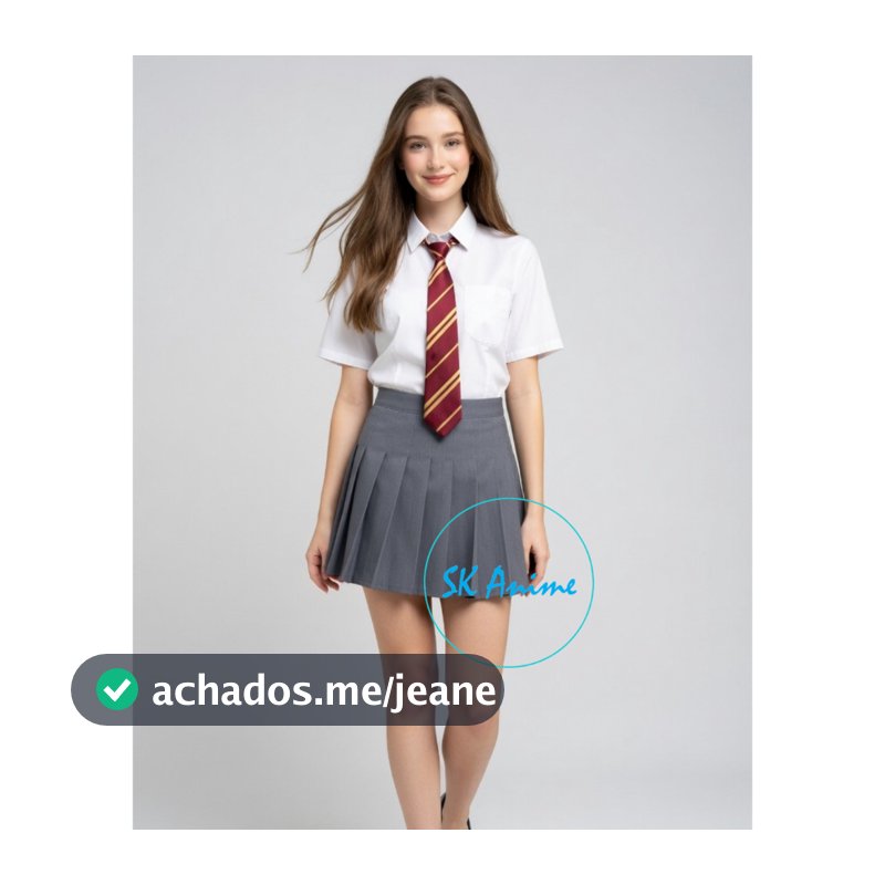 Saia + Gravata Colegial kpop  Grifinória, Lufa lufa, Corvinal e Sonserina