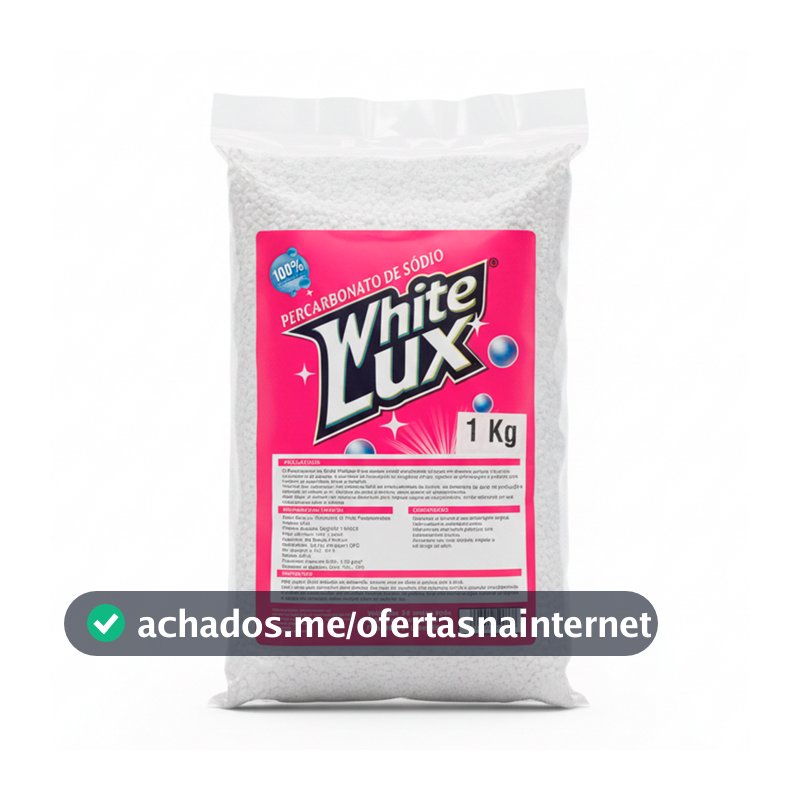 PERCARBONATO DE SÓDIO 100% PURO E ORIGINAL ROUPAS BRANCAS E COLORIDAS ALVEJANTE NATURAL E EFICAZ