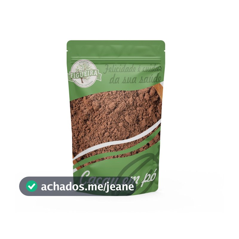 Cacau Em Pó Natural - 100% Puro - 500 Gramas