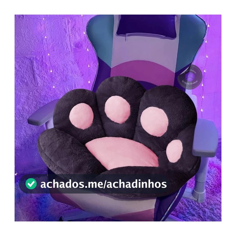 Almofada de Gato Fofo Cadeira Macia Travesseiro Decoração Confortável 70x60cm Animais de Pelucia