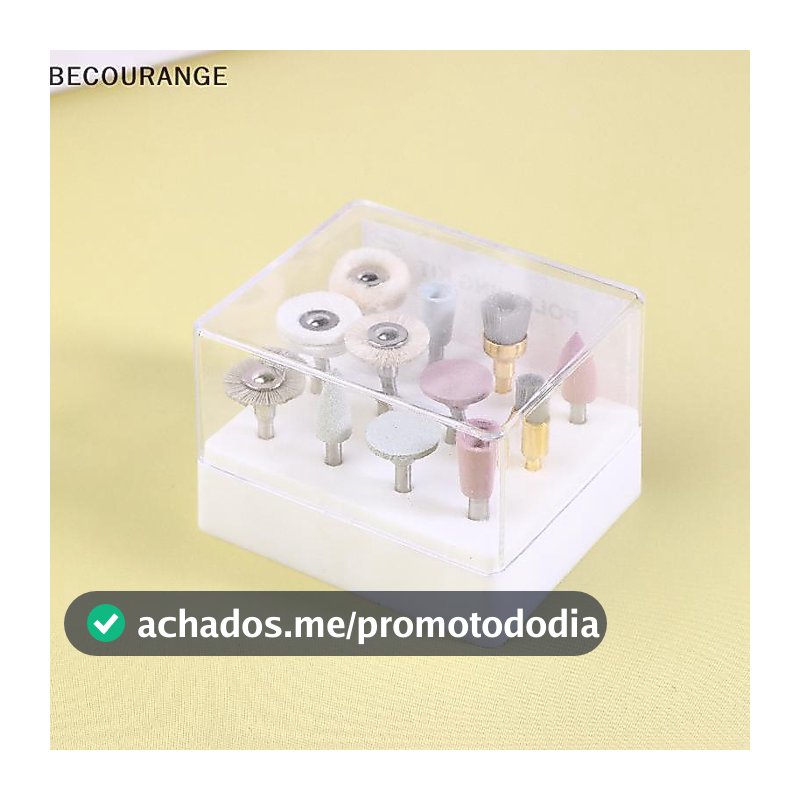 BEC 12 PCS Conjunto De Polimento Misto De Cabeça De Moagem De Silicone E Escova Atualizado-Alcançar De Alto Brilho Com P