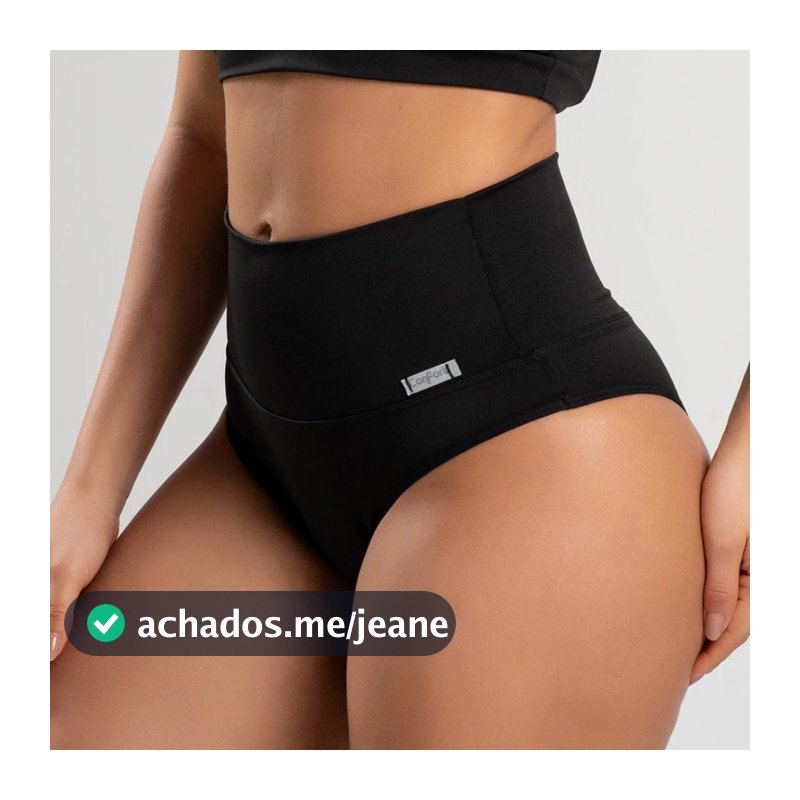 Kit 4 Cinta Modeladora Feminina calcinha cintura alta Calcinha cós alto segura barriga