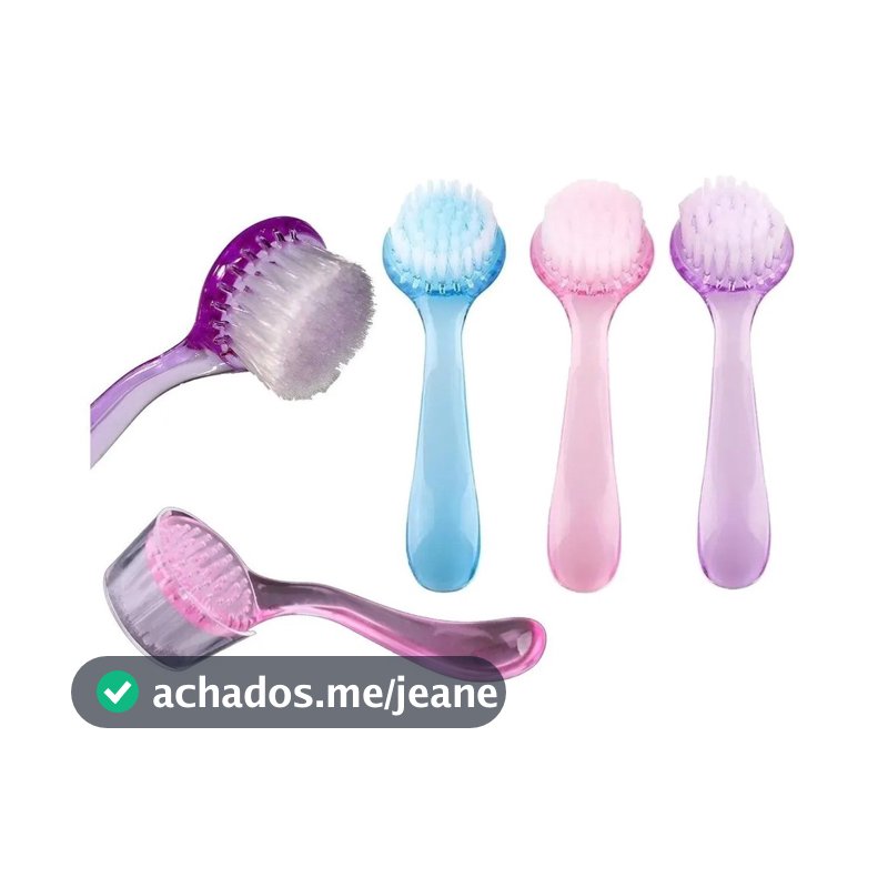 Escova de Limpeza Para Unhas Manicure Nail Designer Escovinha