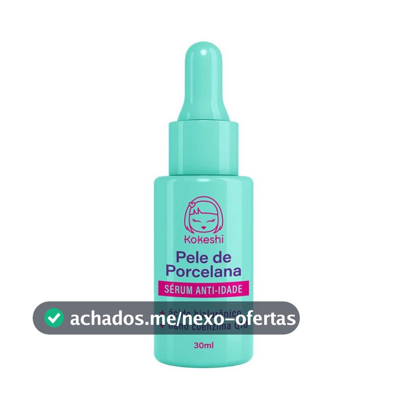 Sérum Facial Anti-idade Pele de Porcelana Kokeshi Regenera 30ml